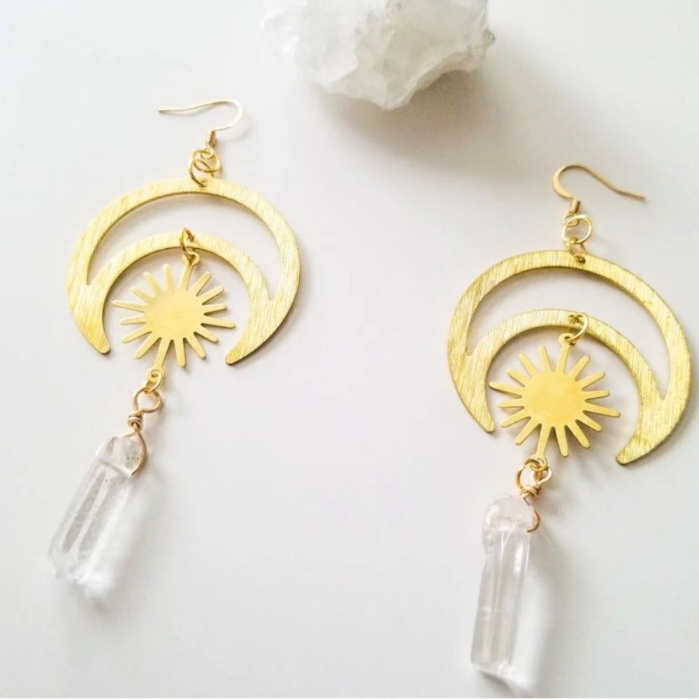 Bohemian drop earrings A1030